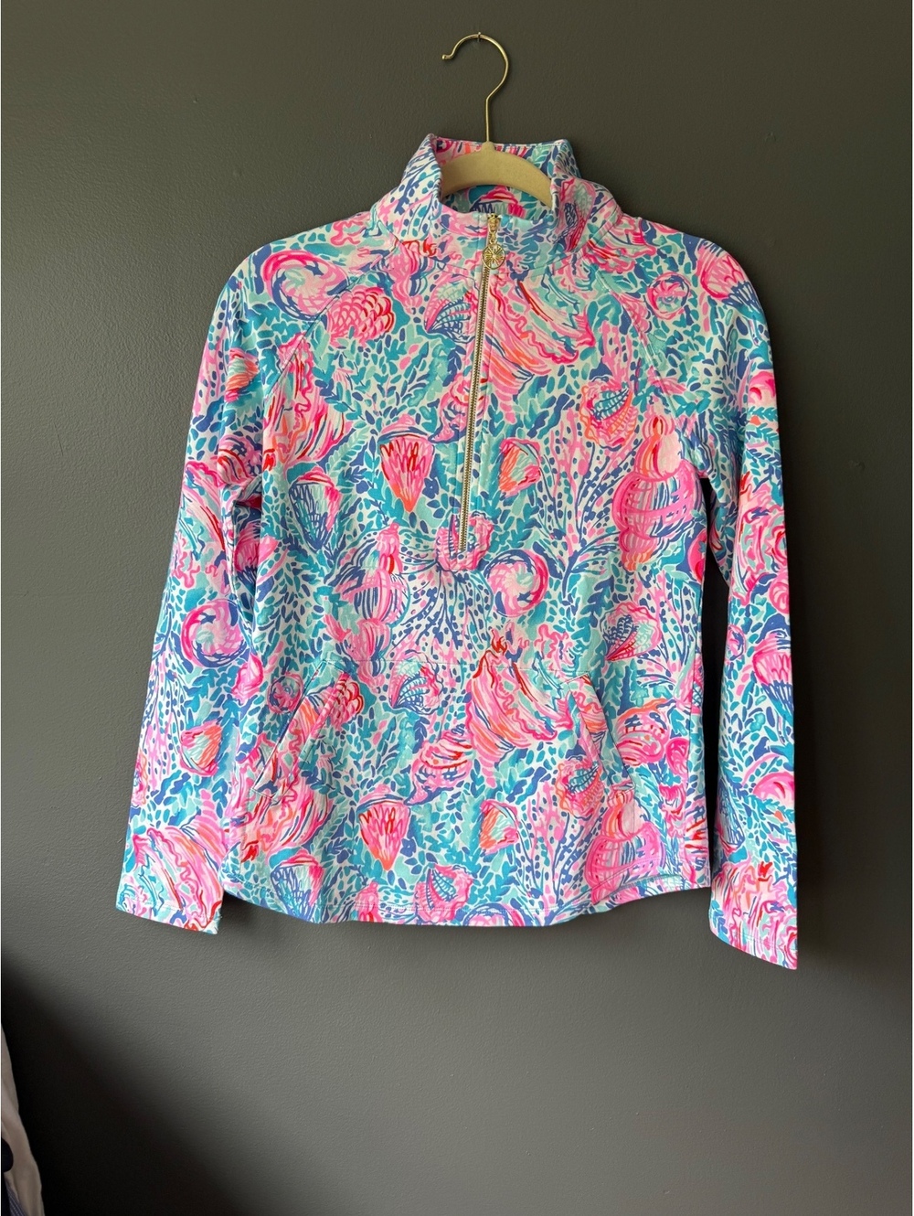 NWT’s Lilly Pulitzer Women's Zip-Up in Seashell Print, XS